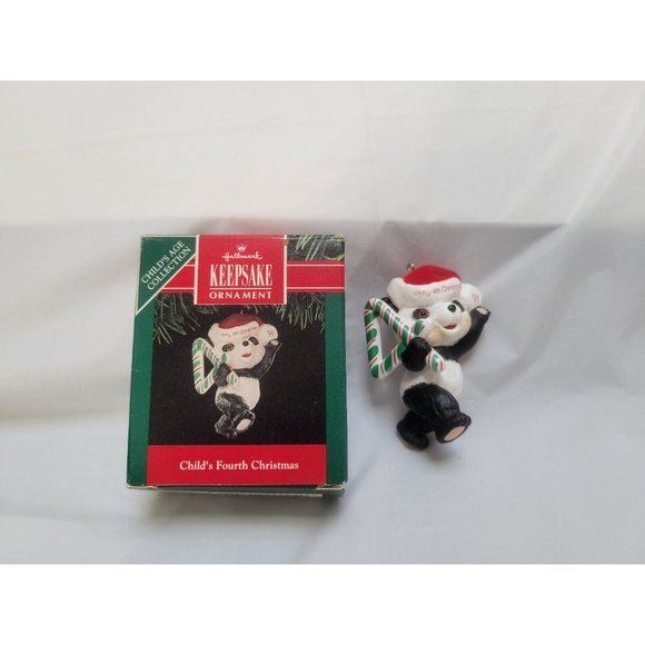 Hallmark Other - Hallmark Keepsake Ornament-Child's Fourth Christmas-Child's Age Collection 1991